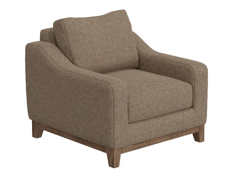 Image of Olivo - Arm Chair - Brown Camel
