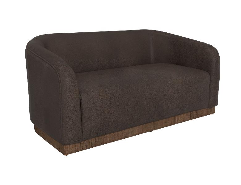 Image of Suomi - Comfort Loveseat - Chocolate Brown