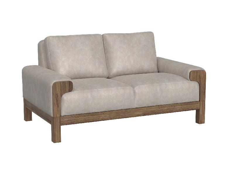 Image of Sedona - Modern Comfort Loveseat - Marfil