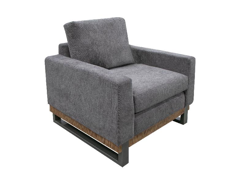 Image of Mita - Arm Chair - Iron Gray