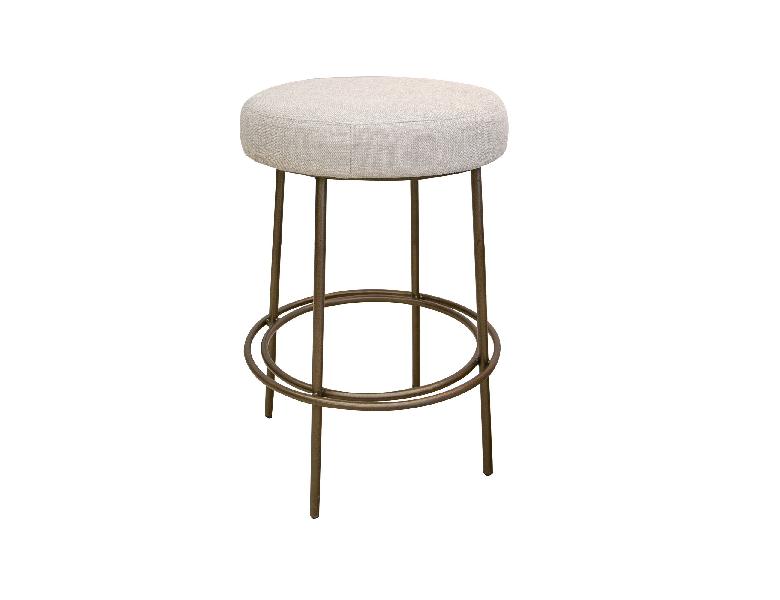 Image of Frida - Metal Stool - Agreeable Gray
