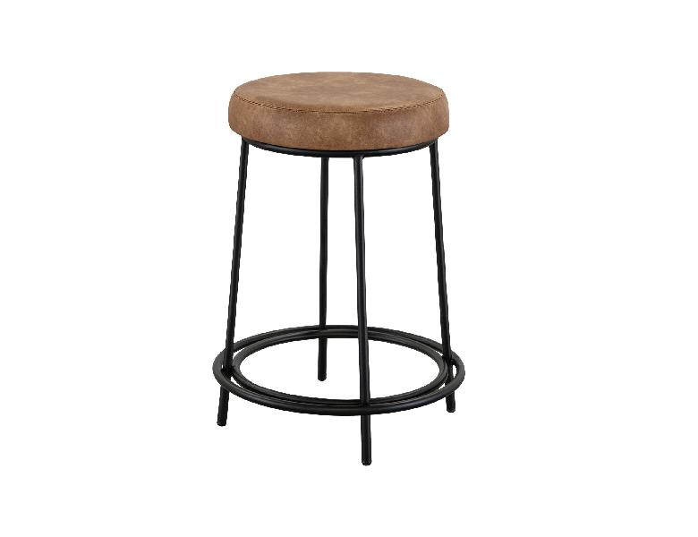 Image of Frida - Stool - Orange / Black