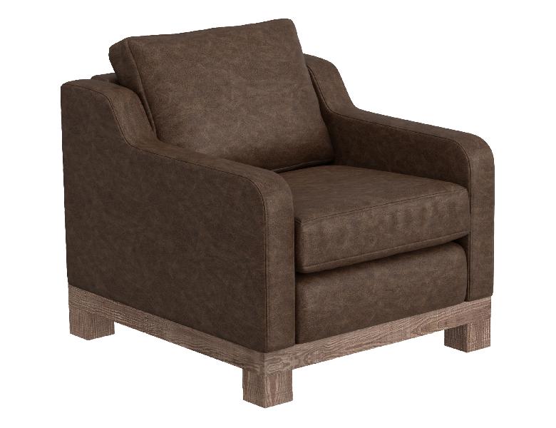 Image of Samba - Arm Chair - Chocolate Brown