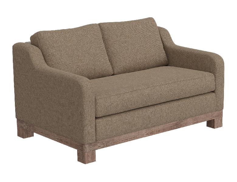 Image of Samba - Loveseat - Brown Camel