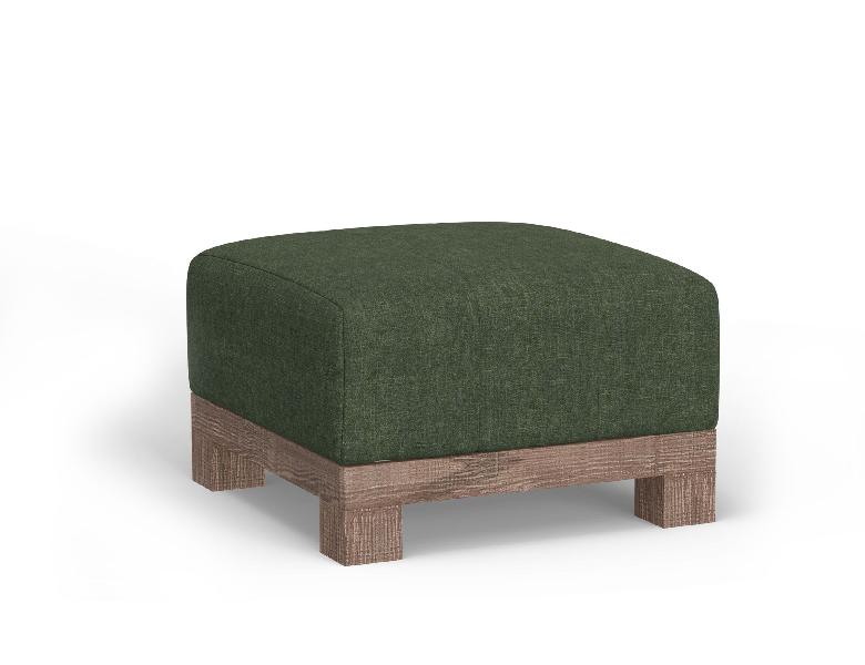 Image of Samba - Ottoman - Olive Green