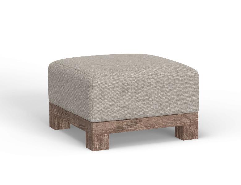 Image of Samba - Ottoman - Agreeable Gray