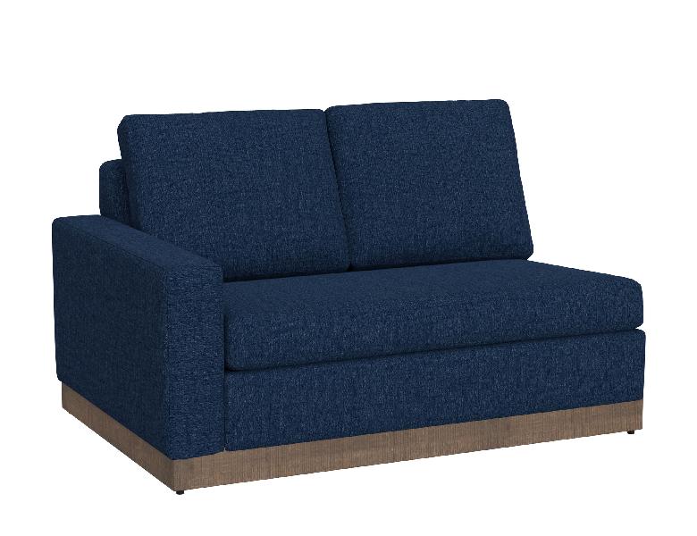Image of Georgia - Loveseat - Blue