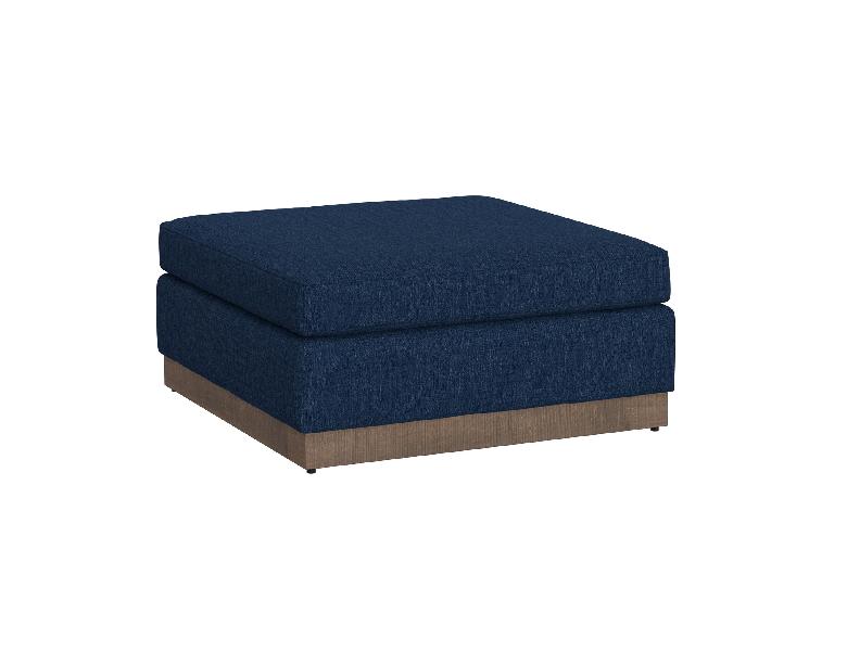 Image of Georgia - Ottoman - Midnight Blue