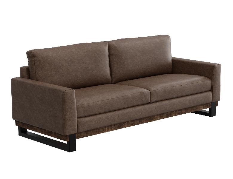 Image of Blackburn - Sofa - Chocolate Brown