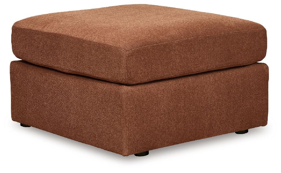 Image of Modmax - Oversized Accent Ottoman - Spice