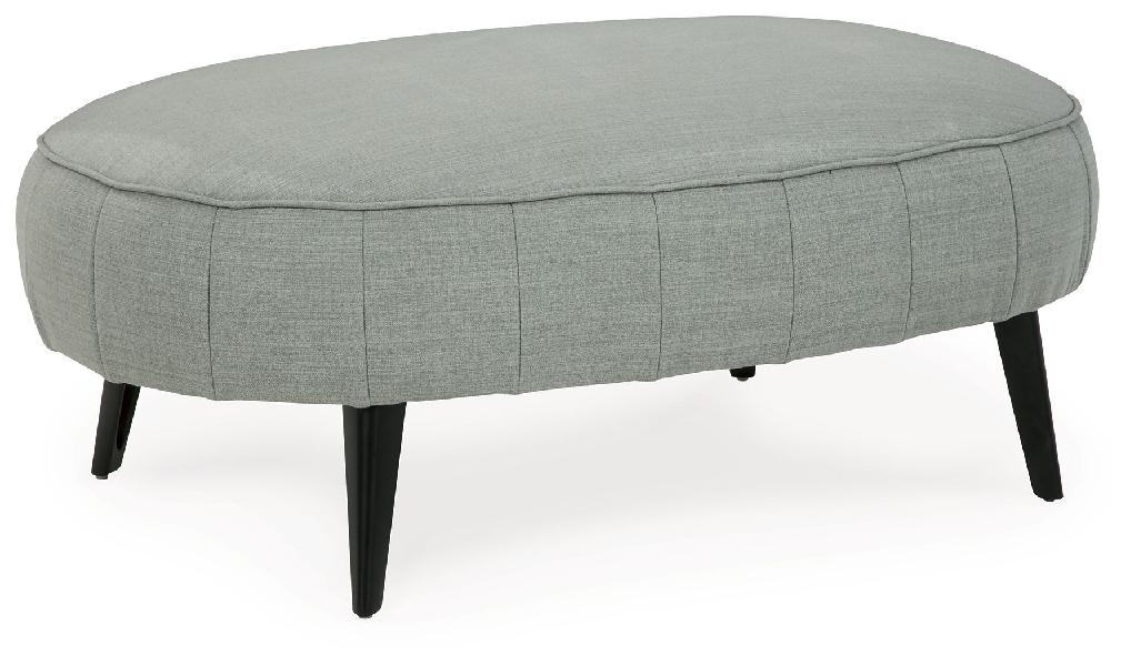 Image of Hollyann - Oversized Accent Ottoman - Gray