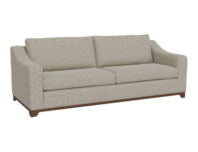 Image of Natural Parota - Sofa - Almond Gray