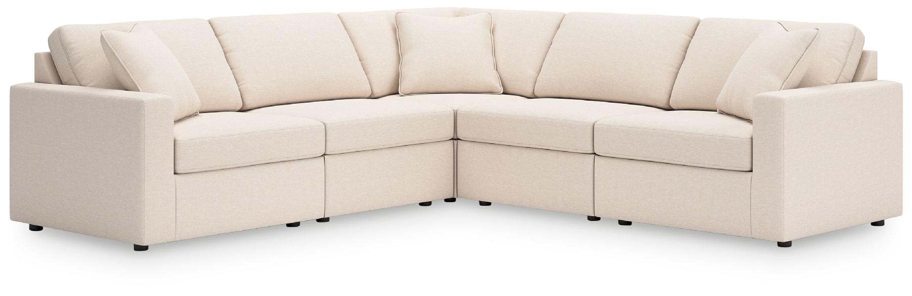 Image of Modmax - 5-Piece Sectional - Oyster