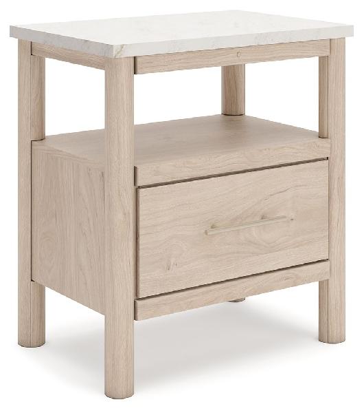 Image of Cadmori - One Drawer Night Stand - Two-Tone