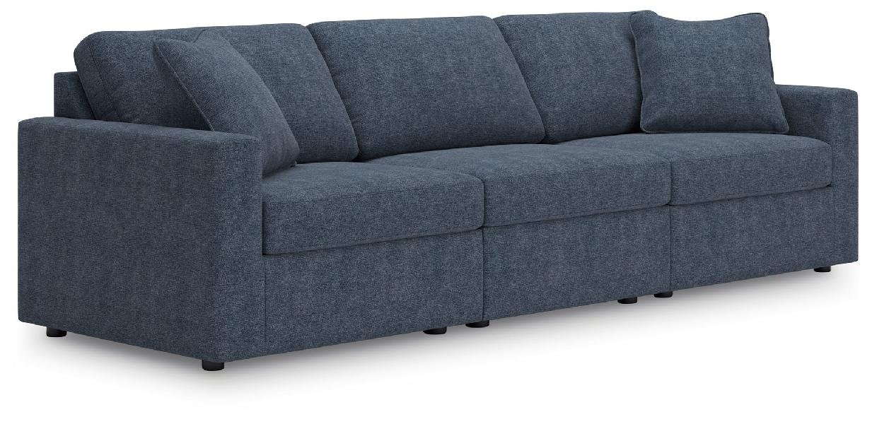 Image of Modmax - 3-Piece Sectional Sofa - Ink