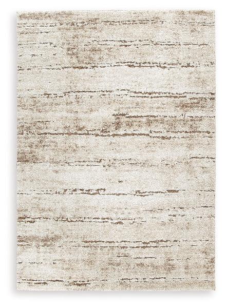 Image of Kasney - 5' x 7' Rug - Cream / Brown