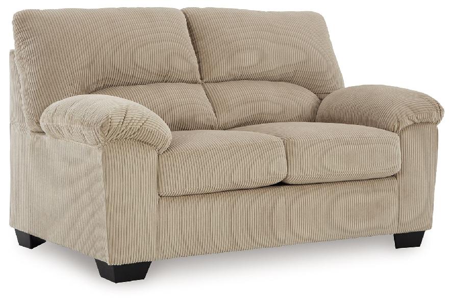 Image of SimpleJoy - Loveseat - Sand