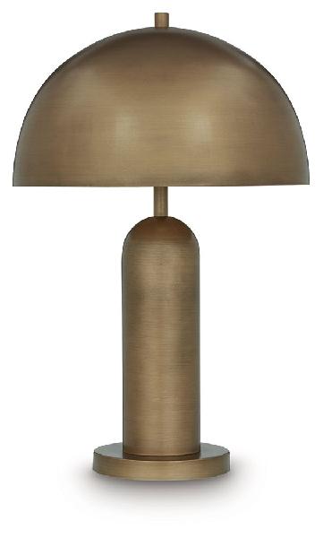 Image of Wendfield - Metal Table Lamp - Antique Gold Finish