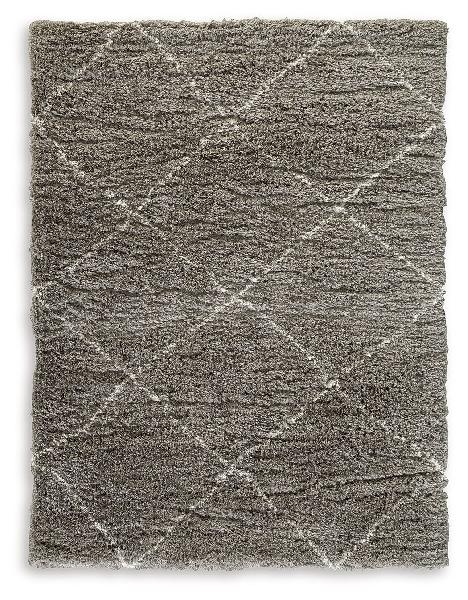 Image of Wrenlow - 5' x 7' Rug - Gray / Cream
