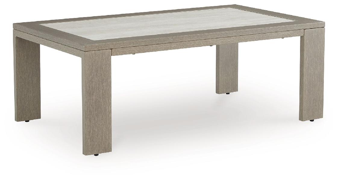 Image of Kimpton Isle - Rectangular Cocktail Table - Brown