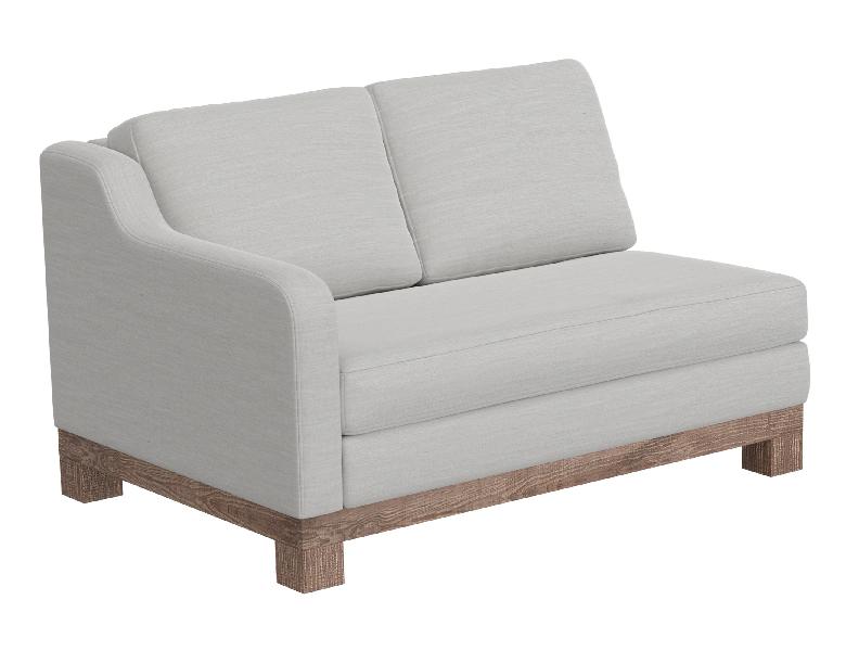 Image of Samba - LAF Loveseat - Pearl Silver
