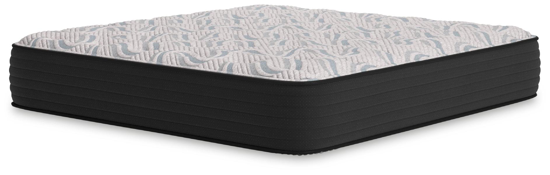 Image of Elite Springs Firm - King Mattress - Gray / Blue