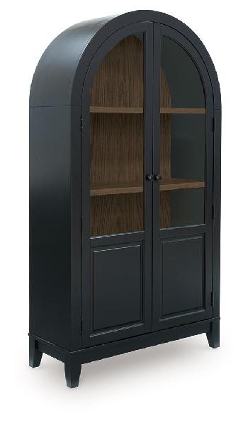 Image of Dagandale - Accent Cabinet - Black / Natural
