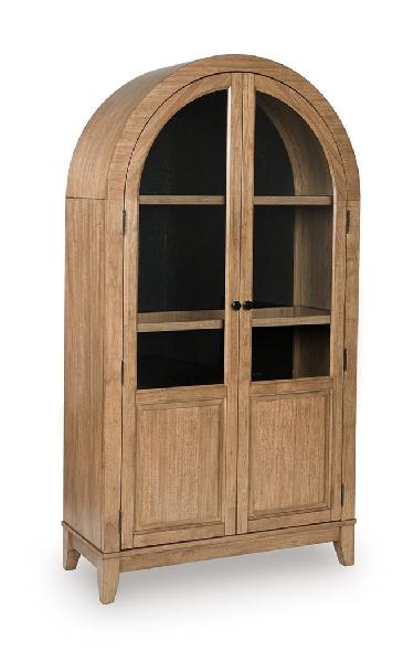 Image of Dagandale - Accent Cabinet - Natural / Black