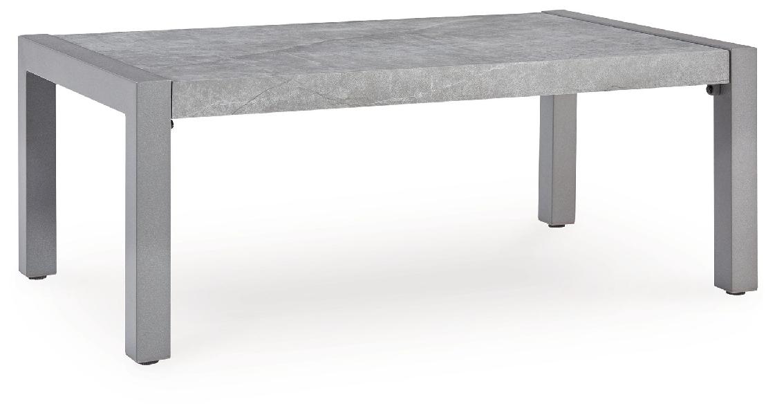 Image of Hurley Park - Rectangular Cocktail Table - Gray