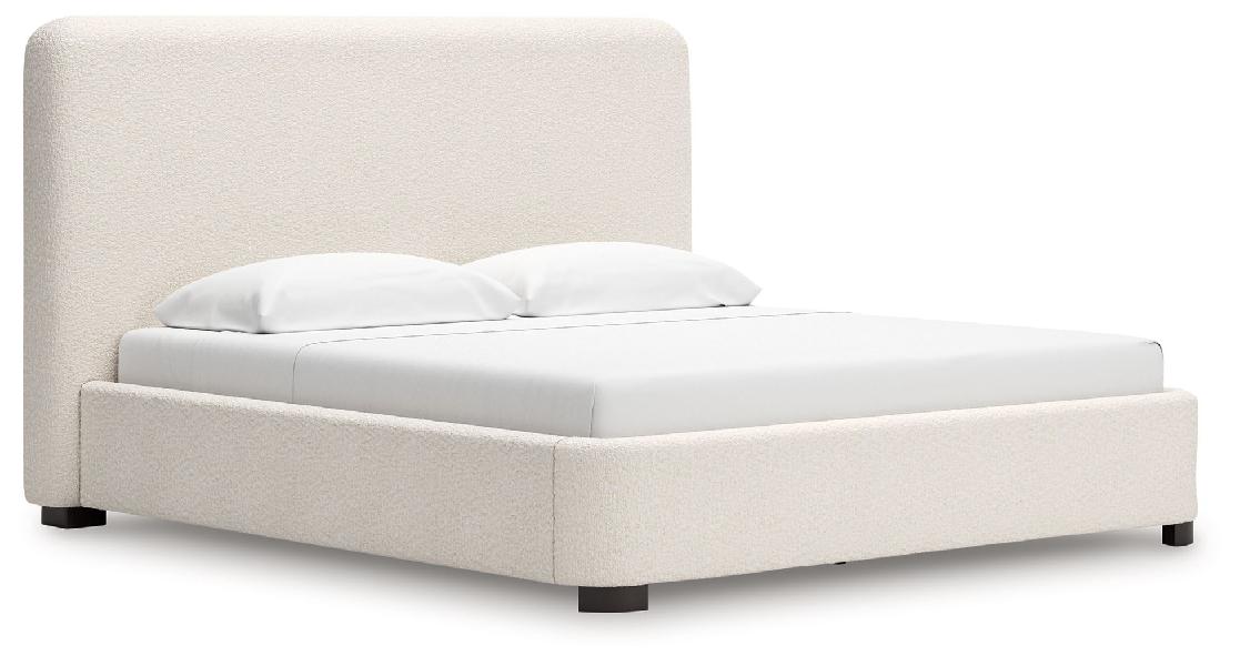 Image of Brintstreet - King Upholstered Bed - Beige