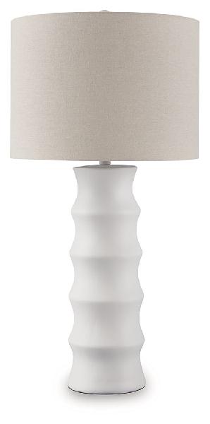 Image of Veraleigh - Poly Table Lamp - White