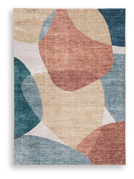 Image of Chanleigh - 5' x 7' Washable Rug - Multi