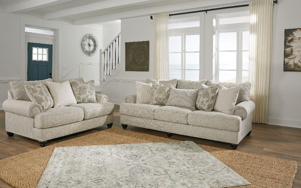 Image of Asanti - 2 Pc. - Sofa, Loveseat - Fog