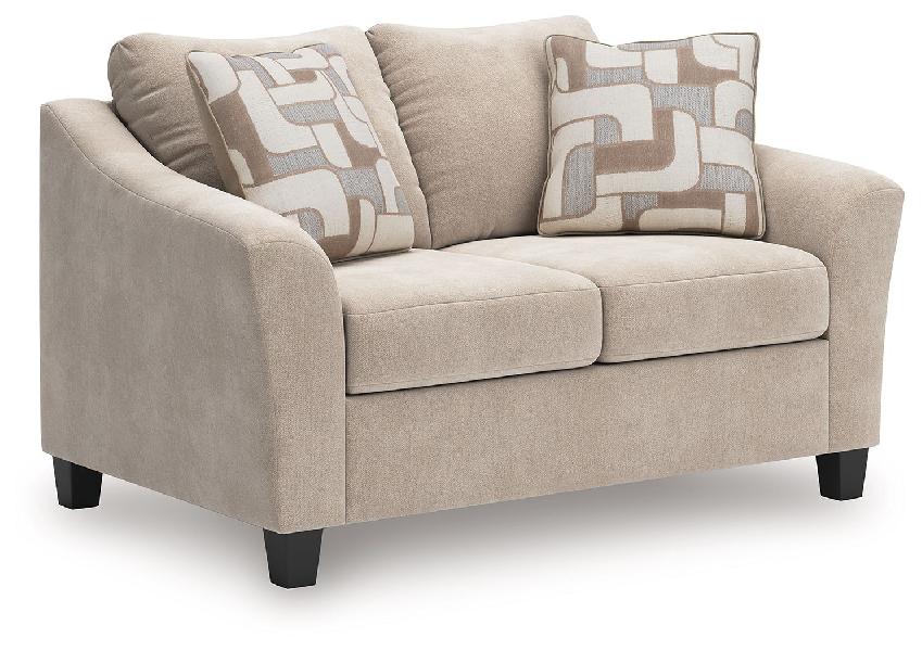 Image of Willarae - Loveseat - Taupe