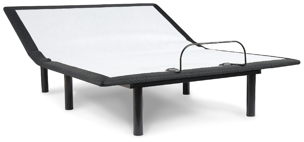 Image of Head Up Only Foundation - Queen Adjustable Head Base - Charcoal Gray