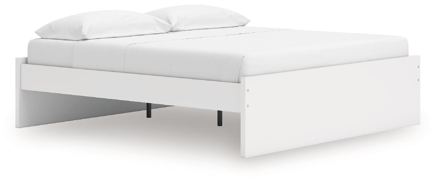 Image of Onita - King Platform Bed - White