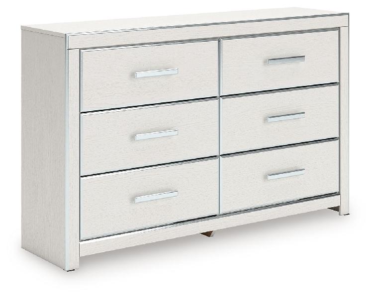 Image of Zuraleus - Six Drawer Dresser - White