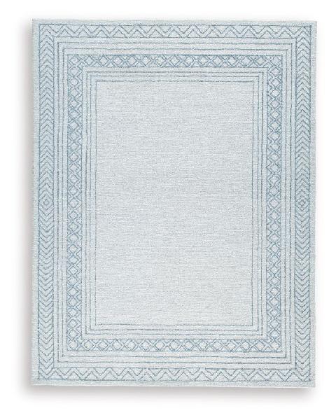 Image of Azelhurst - 8' x 10' Rug - Blue / Ivory / Gray