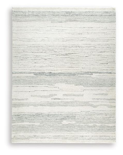 Image of Genemost - 8' x 10' Rug - Ivory / Blue