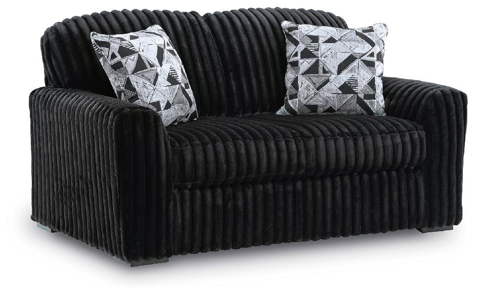Image of Midnight-Madness - Loveseat - Onyx