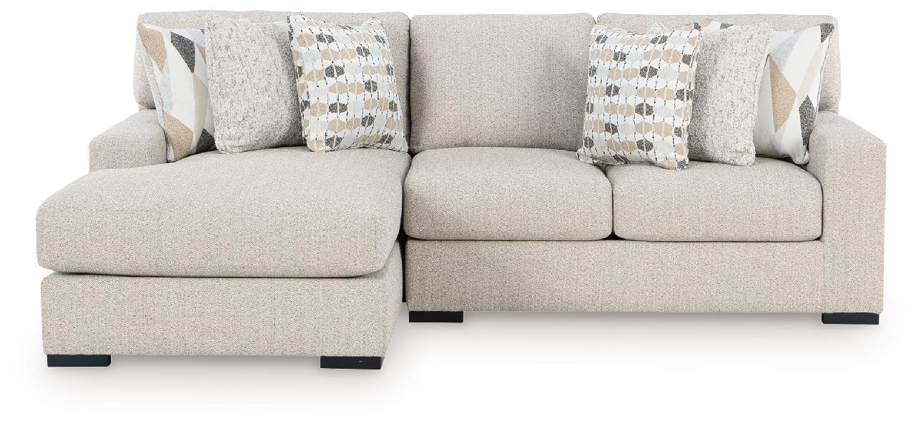 Image of LaureLGrove - 2-Piece Sectional With LAF Corner Chaise - Pebble