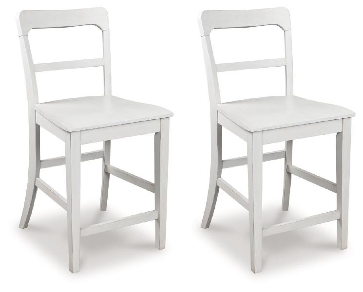 Image of Greddinton - Barstool (Set of 2) - White