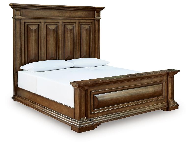 Image of Frantanna - California King Panel Bed - Brown