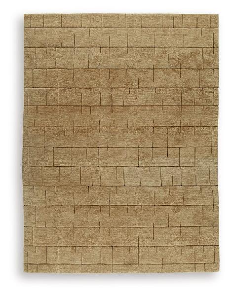 Image of Luzmont - 9' x 12' Rug - Golden Brown