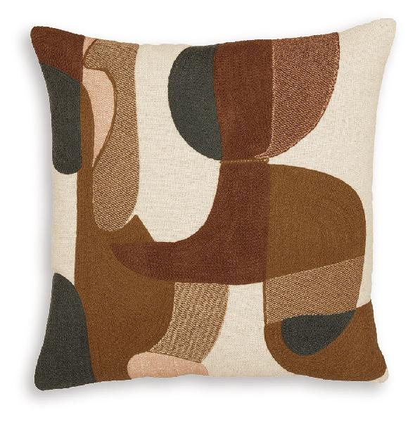 Image of Hallam - Pillow (Set of 4) - Sienna / Gold / Charcoal