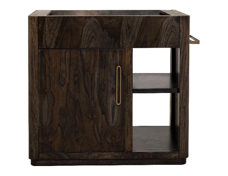 Image of Balam - Bathroom Vanity Base - Dark Brown