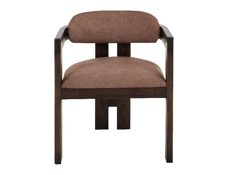 Image of Raramuri - Upholstered Chair - Dark Brown
