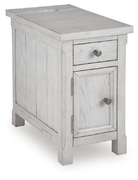 Image of Robbinsdale - Chair Side End Table - Antique White