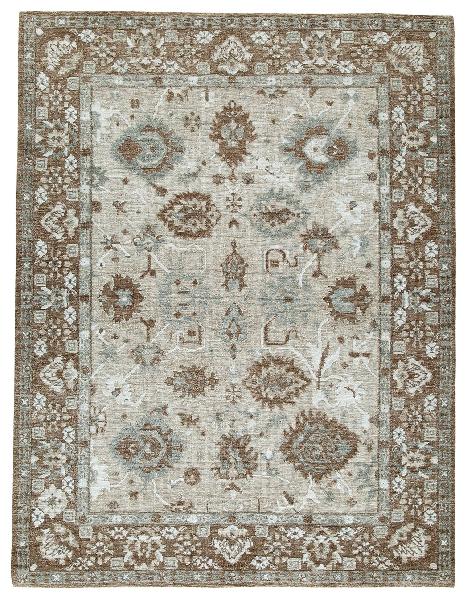 Image of Ainswick - Memory Foam 8' x 10' Rug - Brown / Beige / Gray
