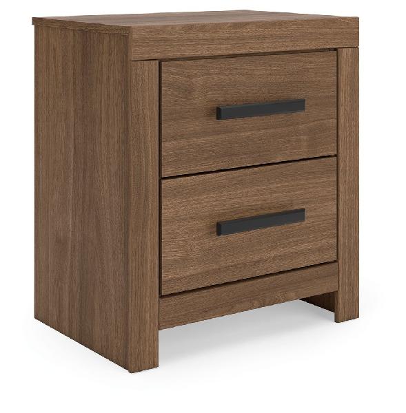 Image of Broachmyn - Two Drawer Night Stand - Auburn